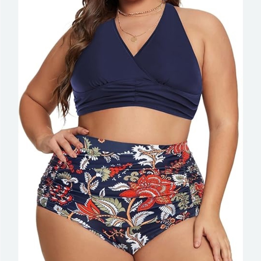 Hanna Nikole Black Bikini Set